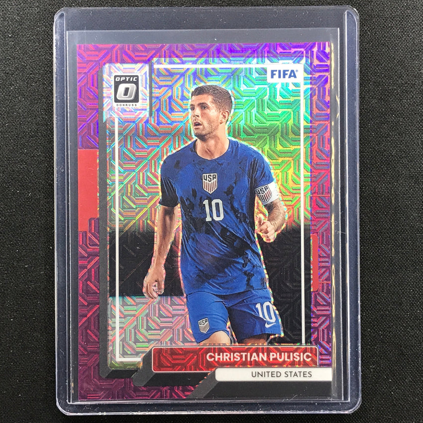2022-23 Donruss Fifa Christian Pulisic Optic Purple Mojo 5/25