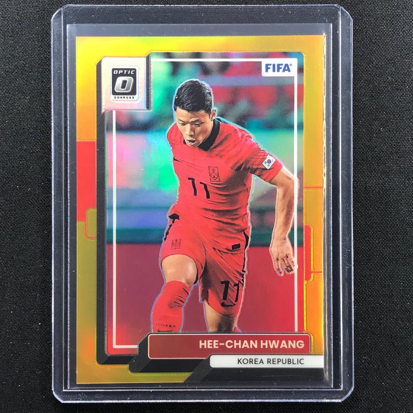 2022-23 Donruss Fifa Hee-chan Hwang Optic Gold Prizm 2/10