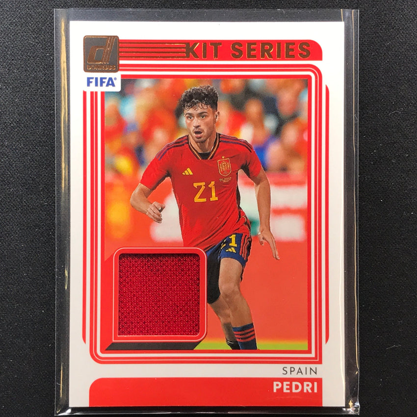 2022-23 Donruss Fifa Pedri Kit Series Relic No Pri