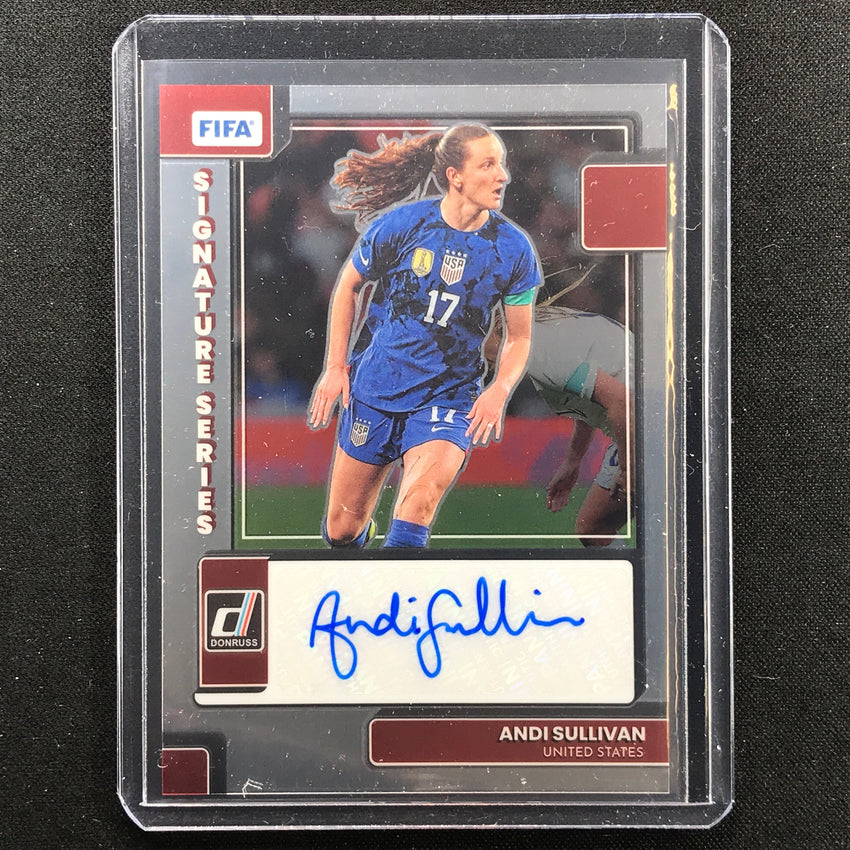 2022-23 Donruss Fifa Andi Sullivan Signature Series Auto Base No Ans