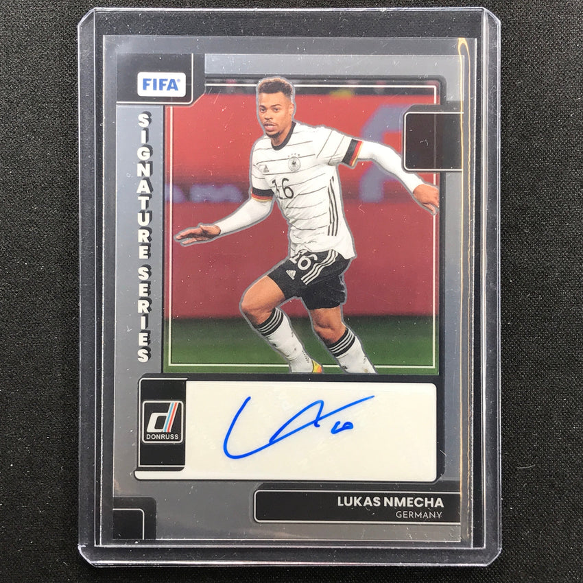 2022-23 Donruss FIFA LUKAS NMECHA Signature Series Auto Base #LNM