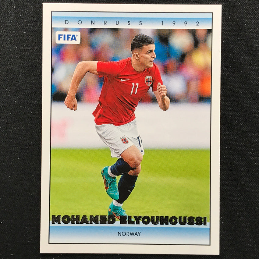 2022-23 Donruss Fifa Mohamed Elyounoussi 1992 Donruss Tribute Silver No 16