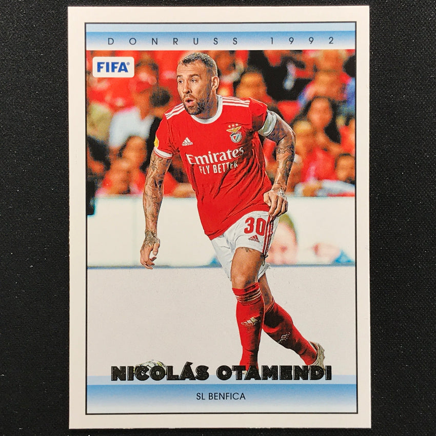 2022-23 Donruss Fifa Nicolas Otamendi 1992 Donruss Tribute Silver No 19