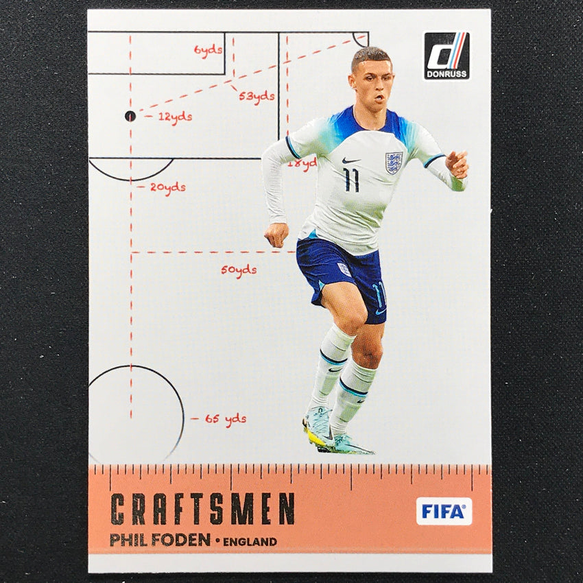 2022-23 Donruss FIFA PHIL FODEN Craftsmen Silver #7