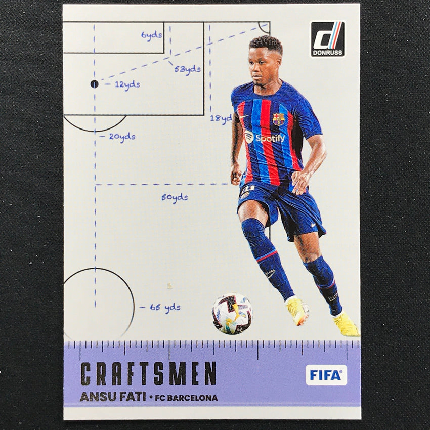 2022-23 Donruss FIFA ANSU FATI Craftsmen Silver #8