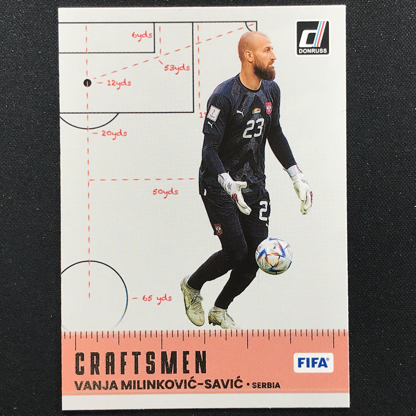 2022-23 Donruss FIFA VANJA MILINKOVIC-SAVIC Craftsmen Silver #22