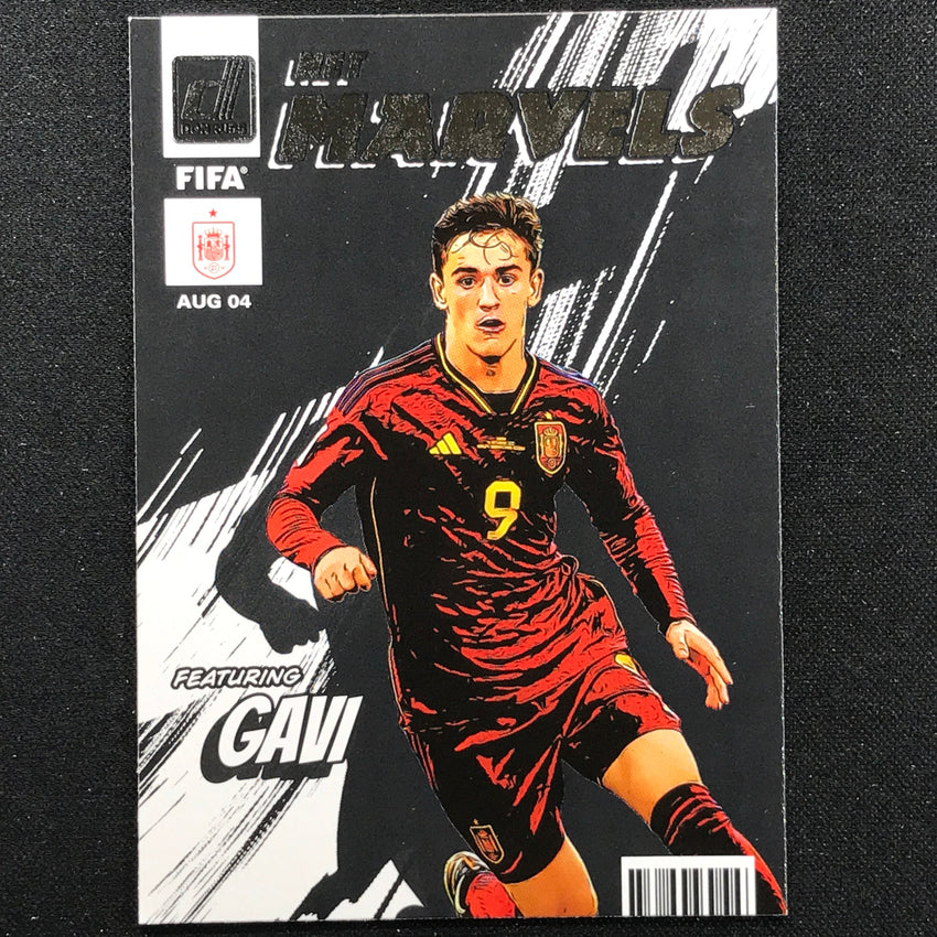 2022-23 Donruss Fifa Gavi Net Marvels Silver No 21