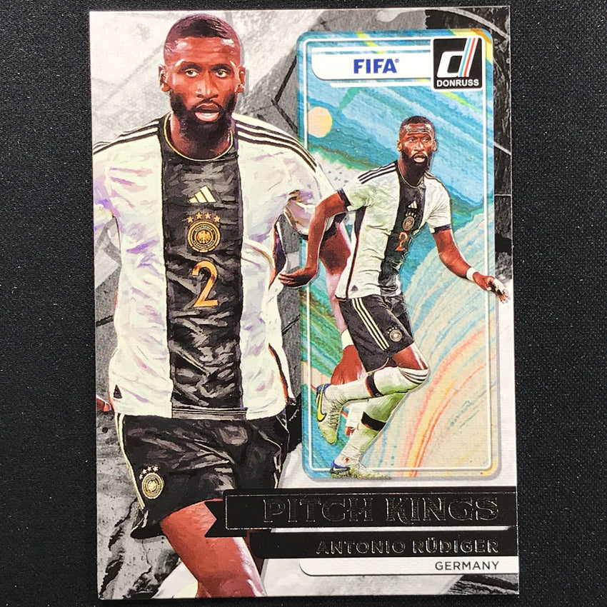 2022-23 Donruss FIFA ANTONIO RUDIGER Pitch Kings Silver #11