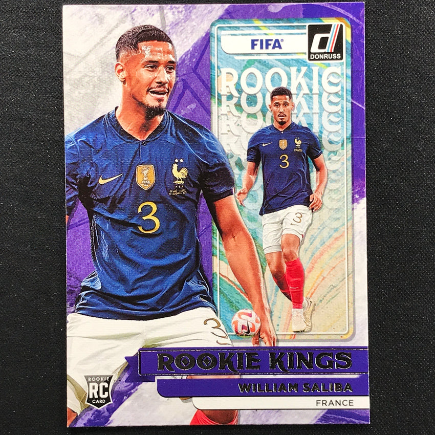 2022-23 Donruss FIFA WILLIAM SALIBA Rookie Kings Silver #9