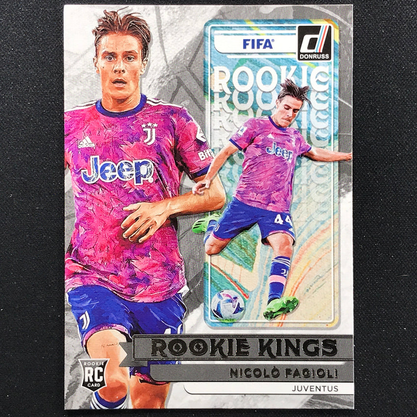 2022-23 Donruss Fifa Nicolo Fagioli Rookie Kings Silver No 22