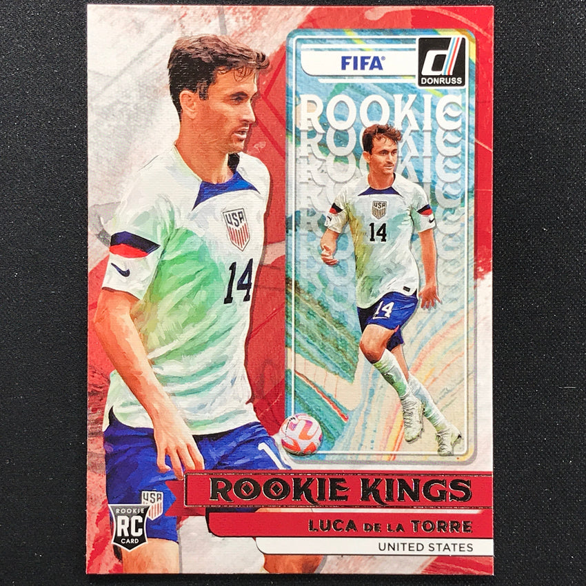 2022-23 Donruss FIFA LUCA DE LA TORRE Rookie Kings Silver #25