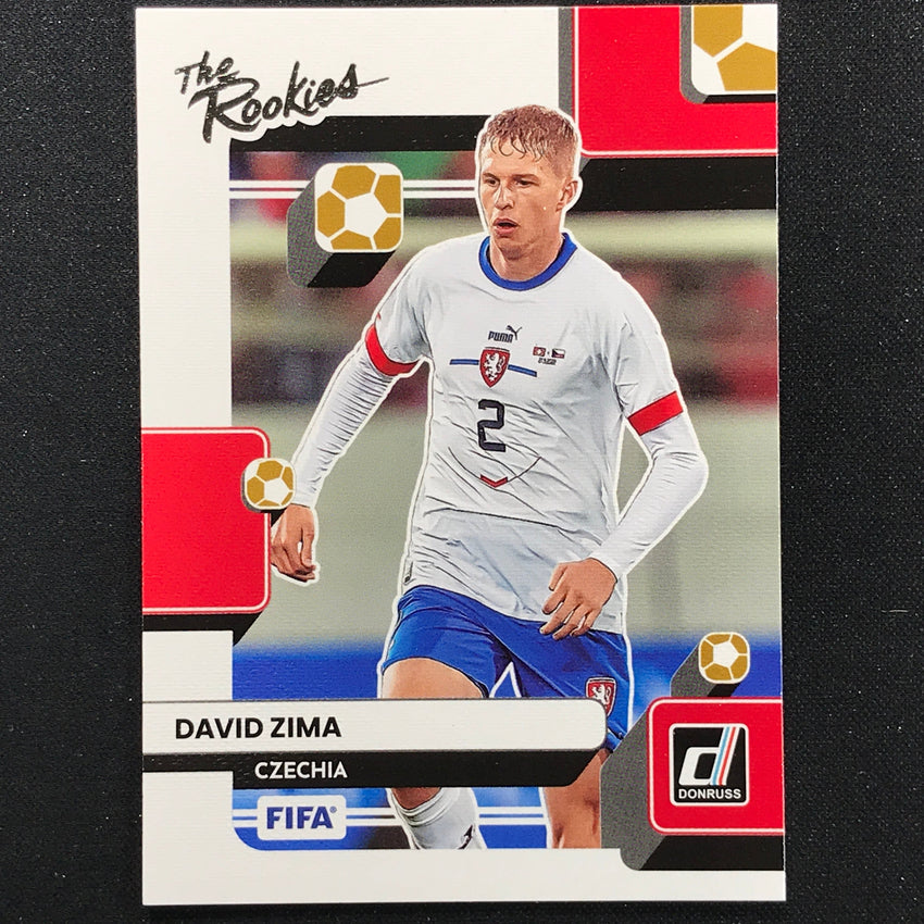 2022-23 Donruss FIFA DAVID ZIMA The Rookies Silver #2