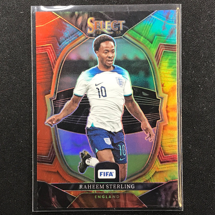 2022-23 Select Fifa Raheem Sterling Terrace Tie-dye 16/49