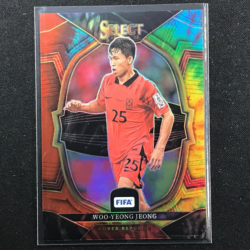 2022-23 Select Fifa Woo-yeong Jeong Terrace Tie-dye 45/49-Cherry Collectables