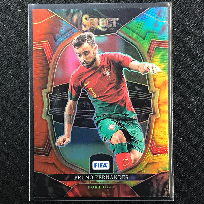 2022-23 Select Fifa Bruno Fernandes Terrace Tie-dye 8/49
