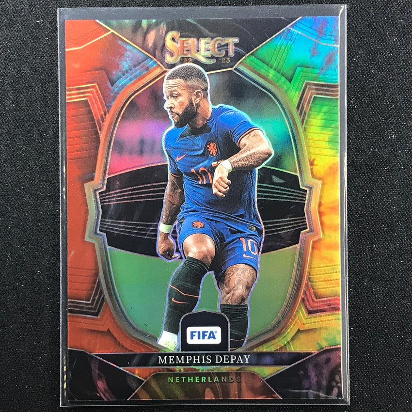 2022-23 Select Fifa Memphis Depay Terrace Tie-dye 1/49