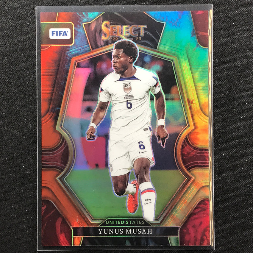 2022-23 Select Fifa Yunus Musah Mezzanine Tie-dye 5/49