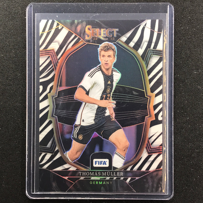 2022-23 Select Fifa Thomas Muller Terrace Zebra 8/25