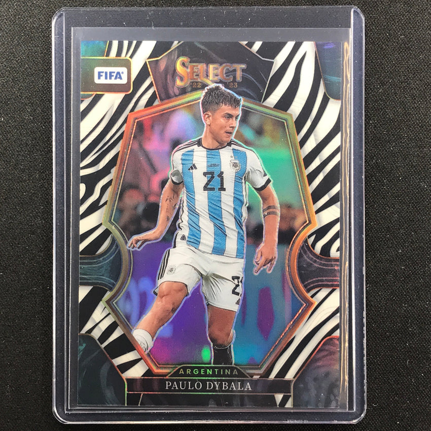 2022-23 Select Fifa Paulo Dybala Mezzanine Zebra 3/25