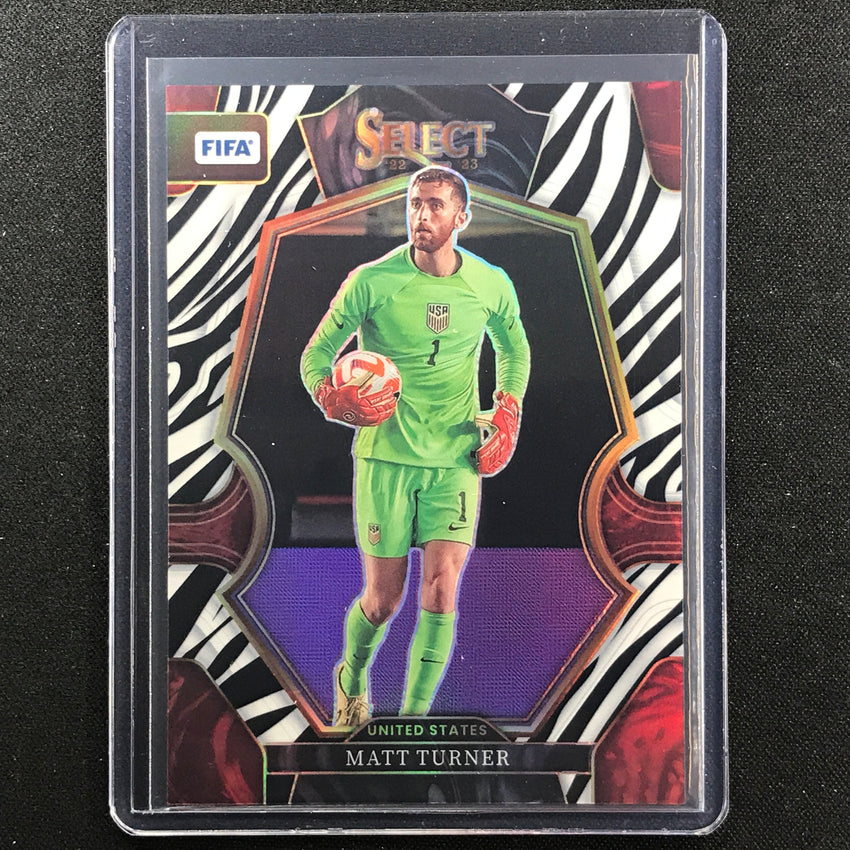 2022-23 Select Fifa Matt Turner Mezzanine Zebra 22/25