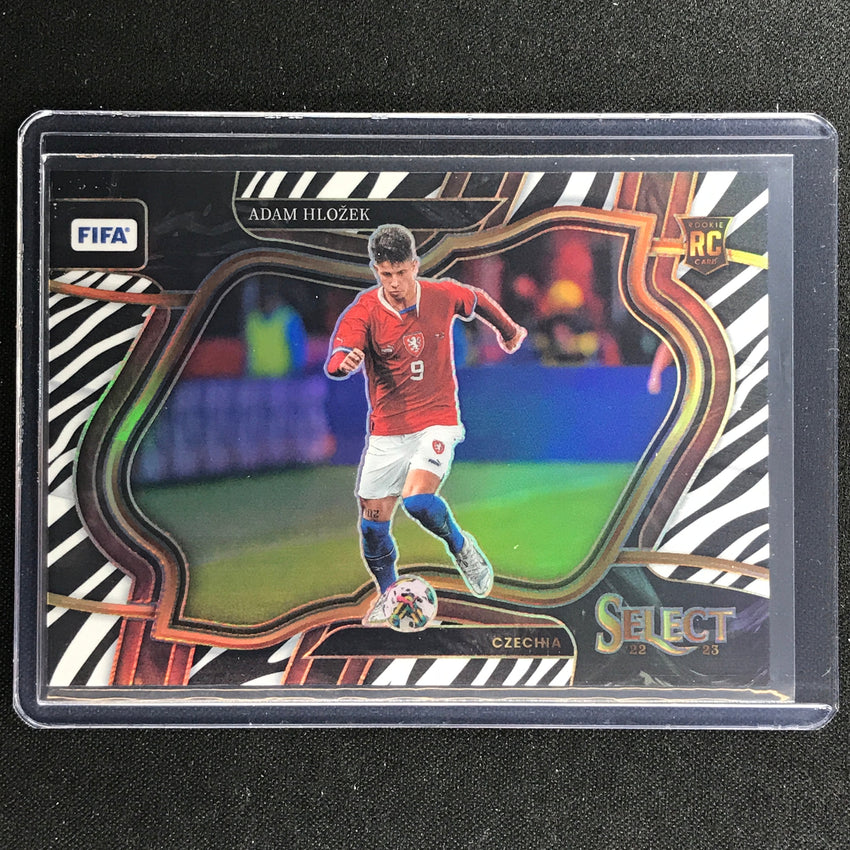 2022-23 Select Fifa Adam Hlozek Field Level Rookie Zebra 25/25