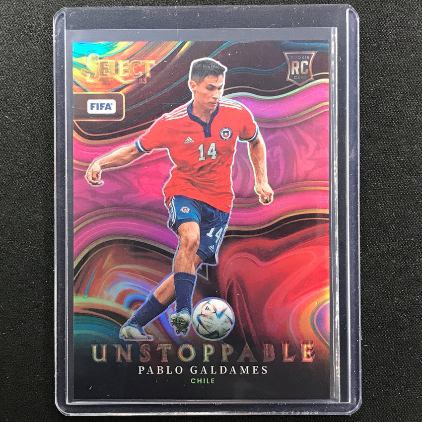 2022-23 Select Fifa Pablo Galdames Unstoppable Rookie Pink 15/25