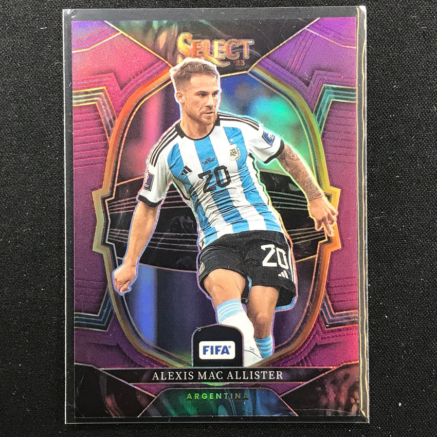 2022-23 Select Fifa Alexis Mac Allister Terrace Purple 62/75 No 27