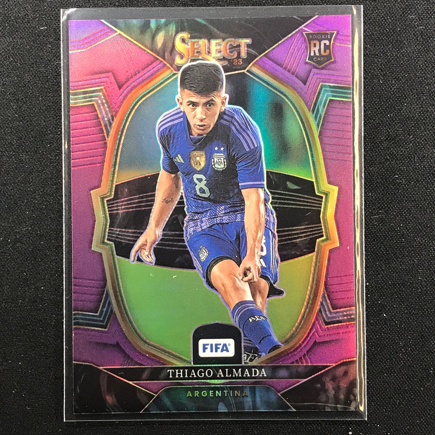2022-23 Select Fifa Thiago Almada Terrace Rookie Purple 56/75 No 30