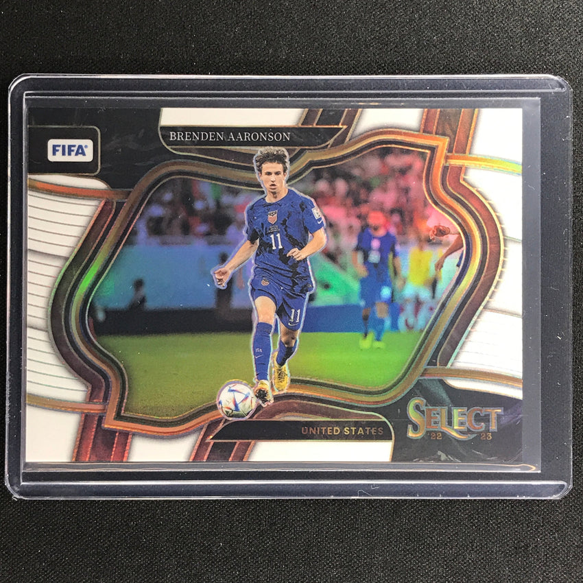 2022-23 Select Fifa Brenden Aaronson Field Level White 15/20