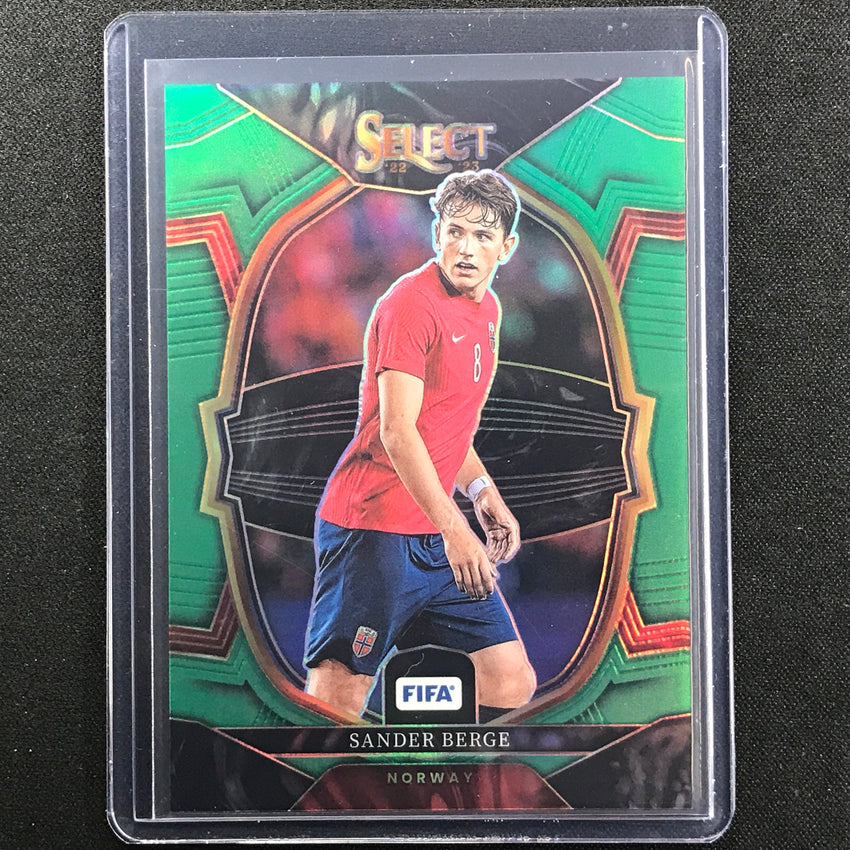 2022-23 Select Fifa Sander Berge Terrace Green 1/5