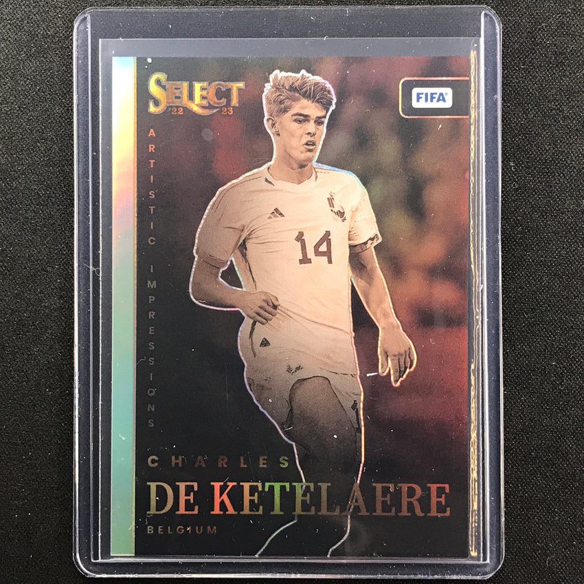 2022-23 Select FIFA CHARLES DE KETELAERE Artistic Selections Silver SSP #22