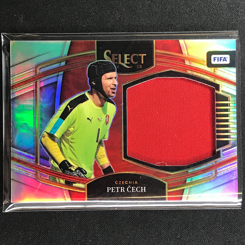 2022-23 Select Fifa Petr Cech Jumbo Swatch Jersey Relic Silver Prizm No Pch