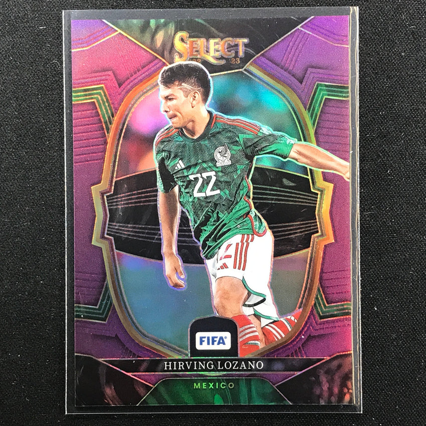 2022-23 Select Fifa Hirving Lozano Terrace Purple 21/75 No 39