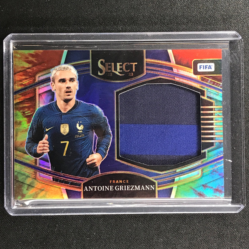2022-23 Select Fifa Antoine Griezmann Jumbo Swatch Jersey Relic Tie-dye 5/10
