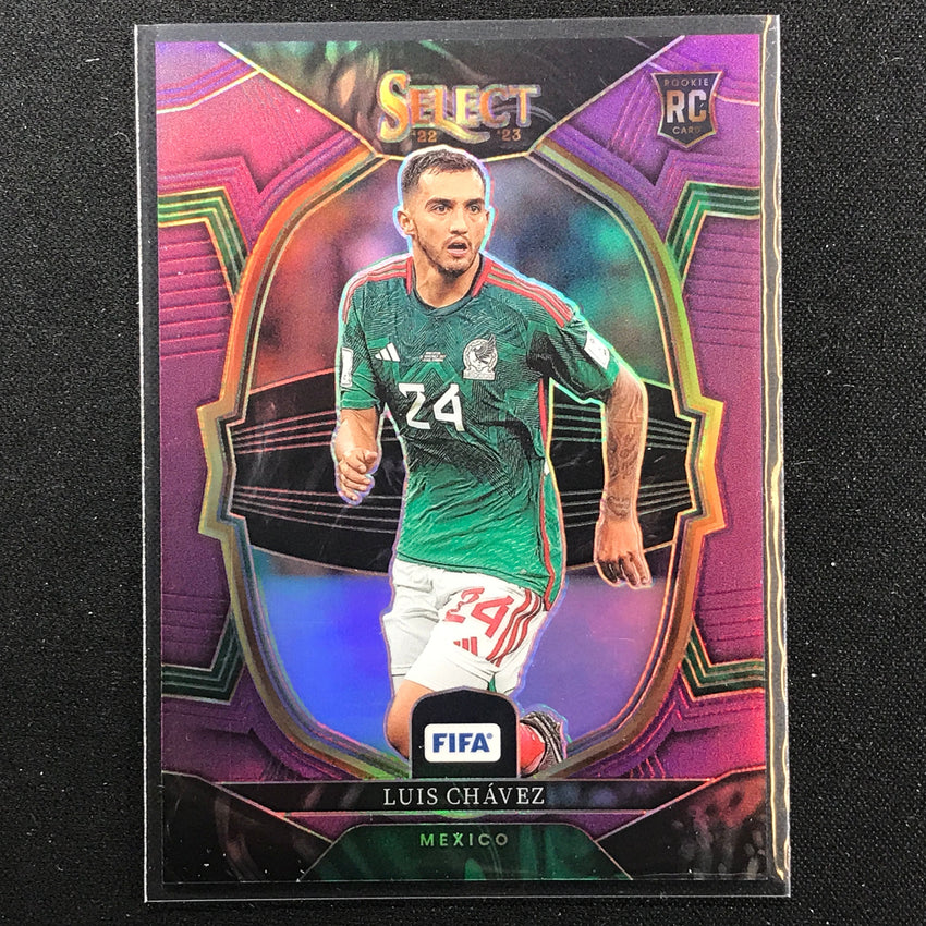 2022-23 Select Fifa Luis Chavez Terrace Rookie Purple 4/75 No 40