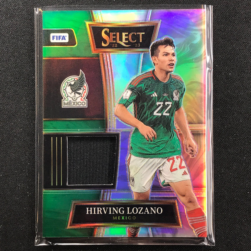 2022-23 Select Fifa Hirving Lozano Swatches Jersey Relic Silver Prizm No Hlo