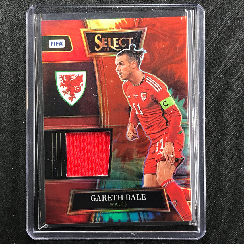 2022-23 Select Fifa Gareth Bale Swatches Jersey Relic Tie-dye 16/25