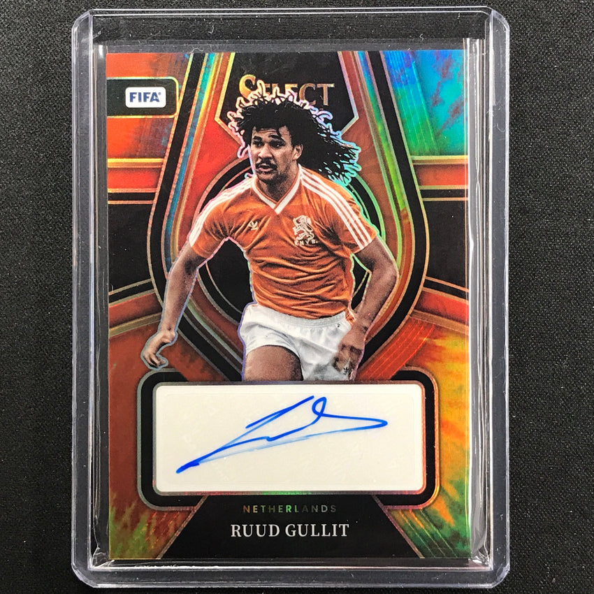 2022-23 Select Fifa Ruud Gullit Select Signatures Auto Tie-dye 1/25