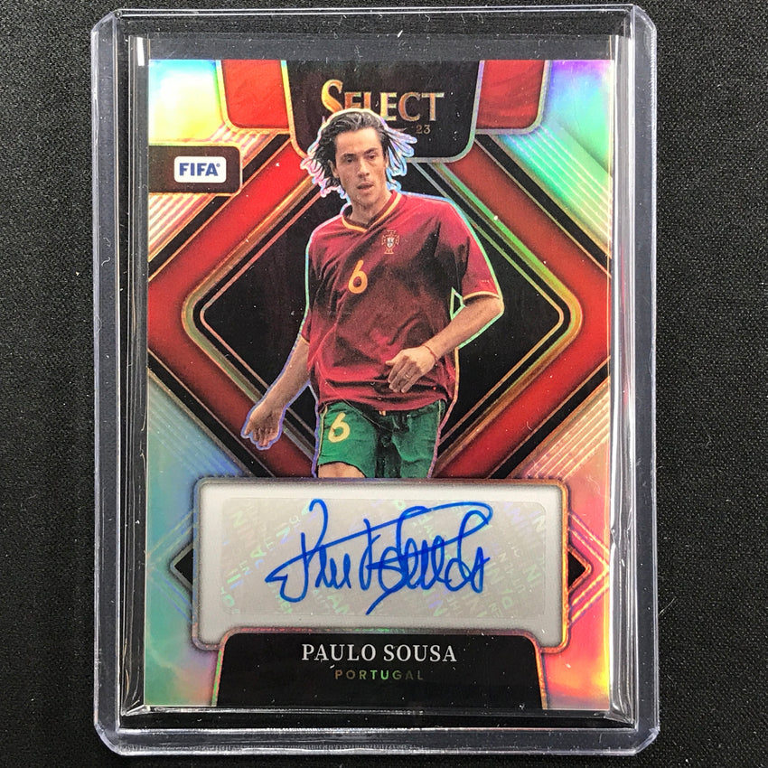 2022-23 Select FIFA PAULO SOUSA Signatures Auto Silver Prizm #PSA