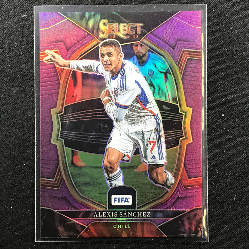 2022-23 Select Fifa Alexis Sanchez Terrace Purple 57/75 No 81