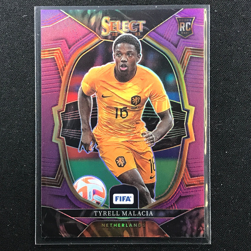 2022-23 Select FIFA TYRELL MALACIA Terrace Rookie Purple 43/75 #94