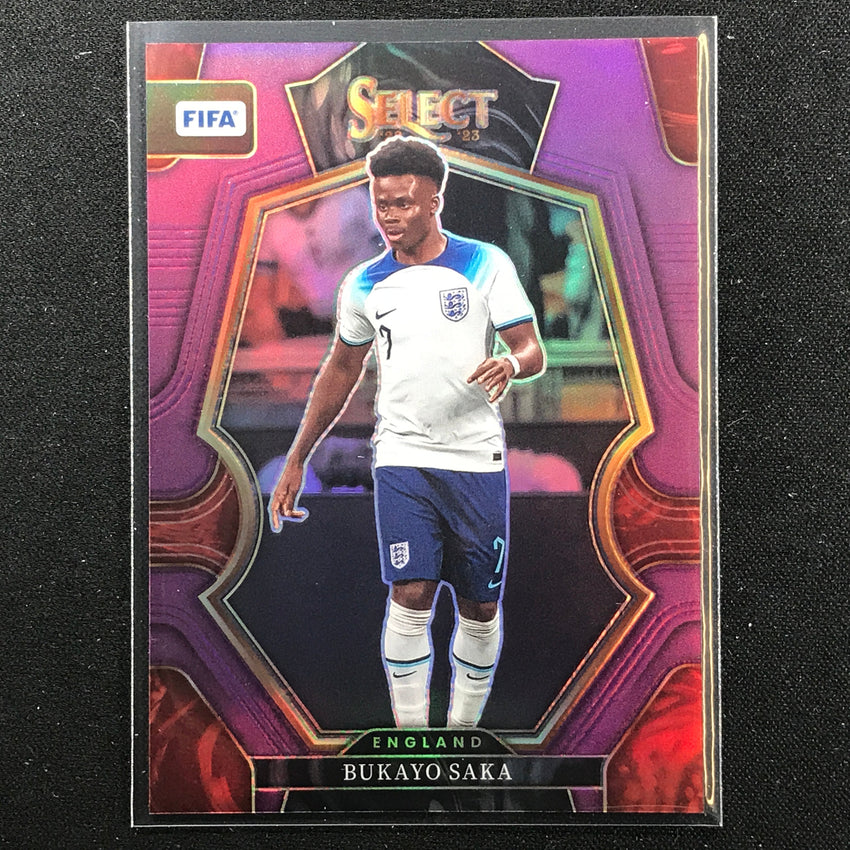 2022-23 Select Fifa Bukayo Saka Mezzanine Purple 42/75 No 115
