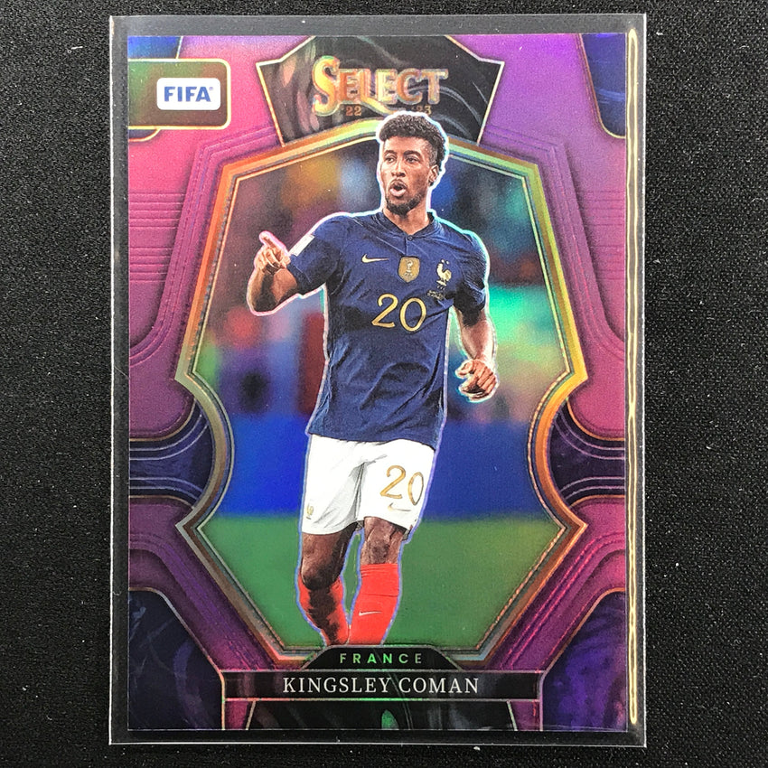 2022-23 Select FIFA KINGSLEY COMAN Mezzanine Purple 49/75 #126