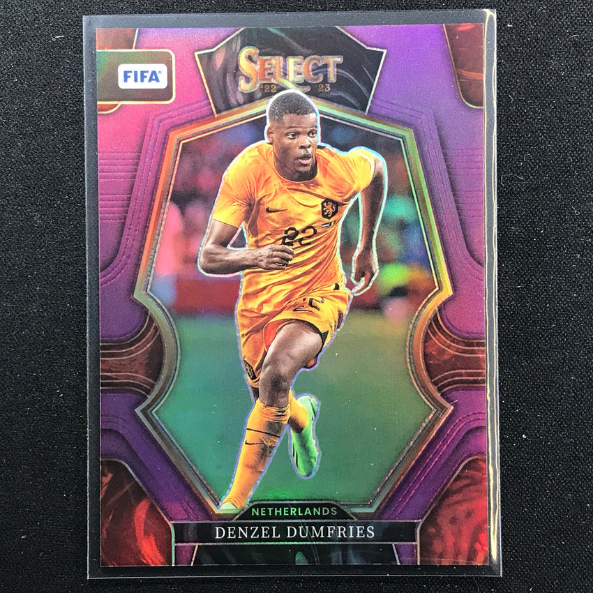 2022-23 Select FIFA DENZEL DUMFRIES Mezzanine Purple 18/75 #157