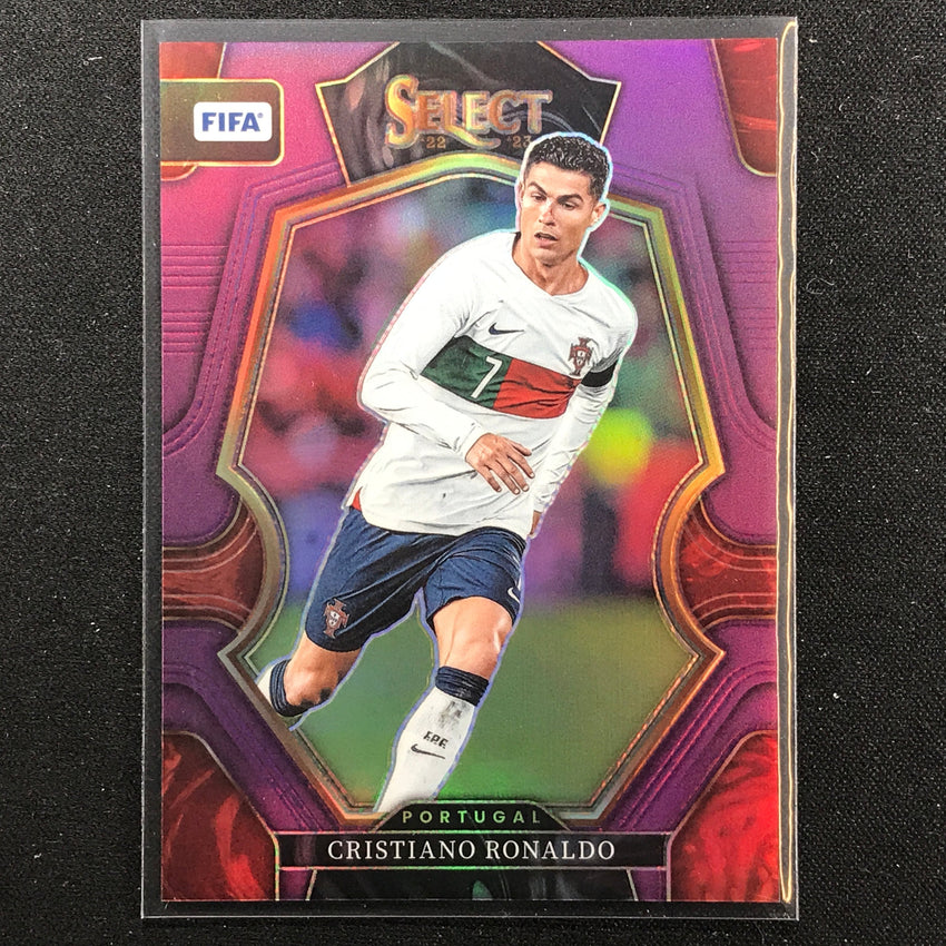 2022-23 Select Fifa Cristiano Ronaldo Mezzanine Purple 10/75 No 165