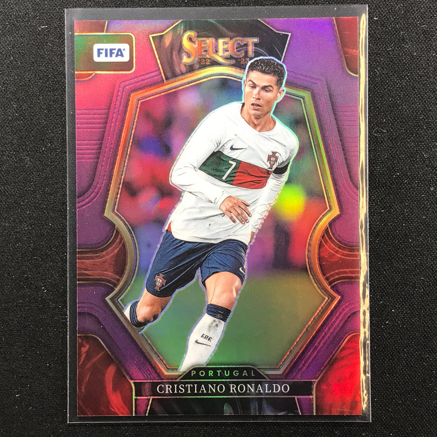 2022-23 Select Fifa Cristiano Ronaldo Mezzanine Purple 72/75 No 165