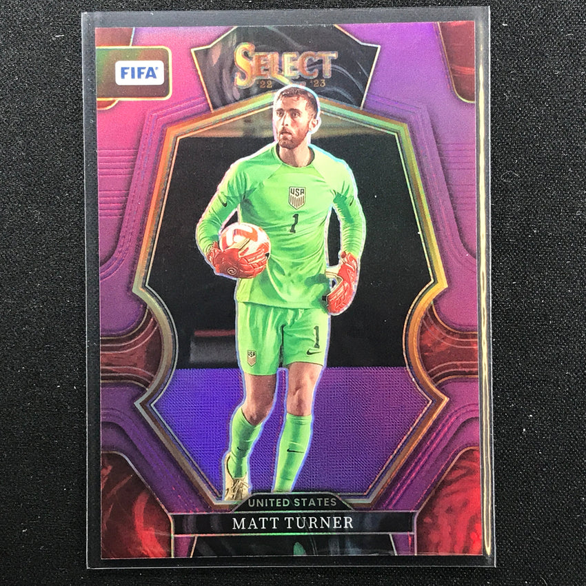 2022-23 Select Fifa Matt Turner Mezzanine Purple 54/75 No 183