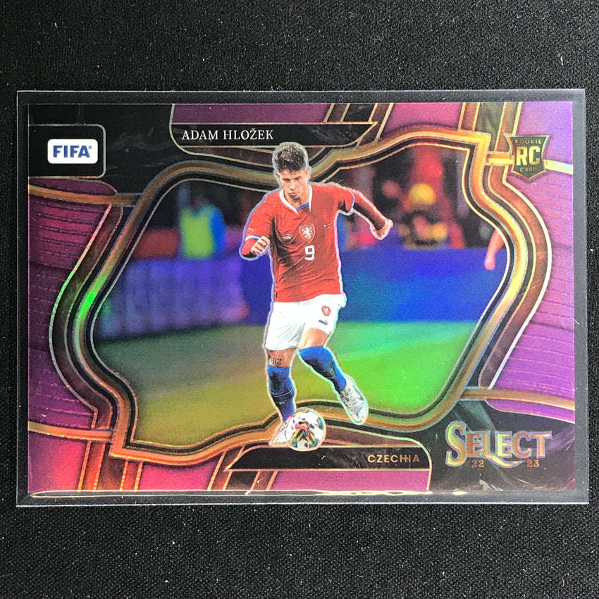 2022-23 Select Fifa Adam Hlozek Field Level Rookie Purple 66/75 No 208