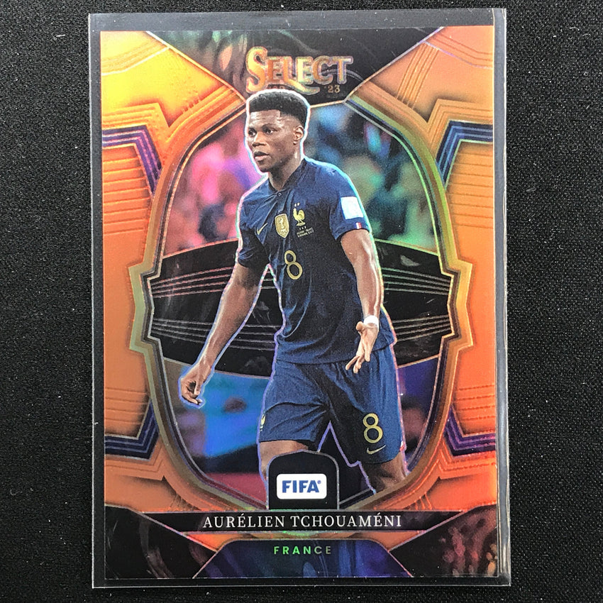 2022-23 Select Fifa Aurelien Tchouameni Terrace Orange 55/60