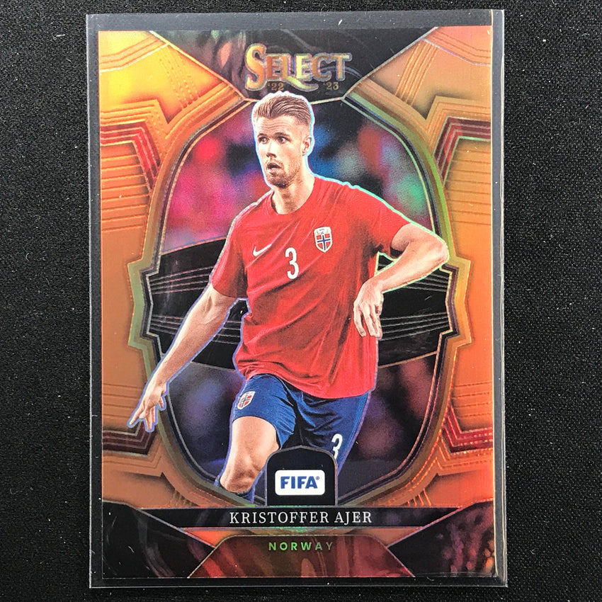 2022-23 Select Fifa Kristoffer Ajer Terrace Orange 33/60